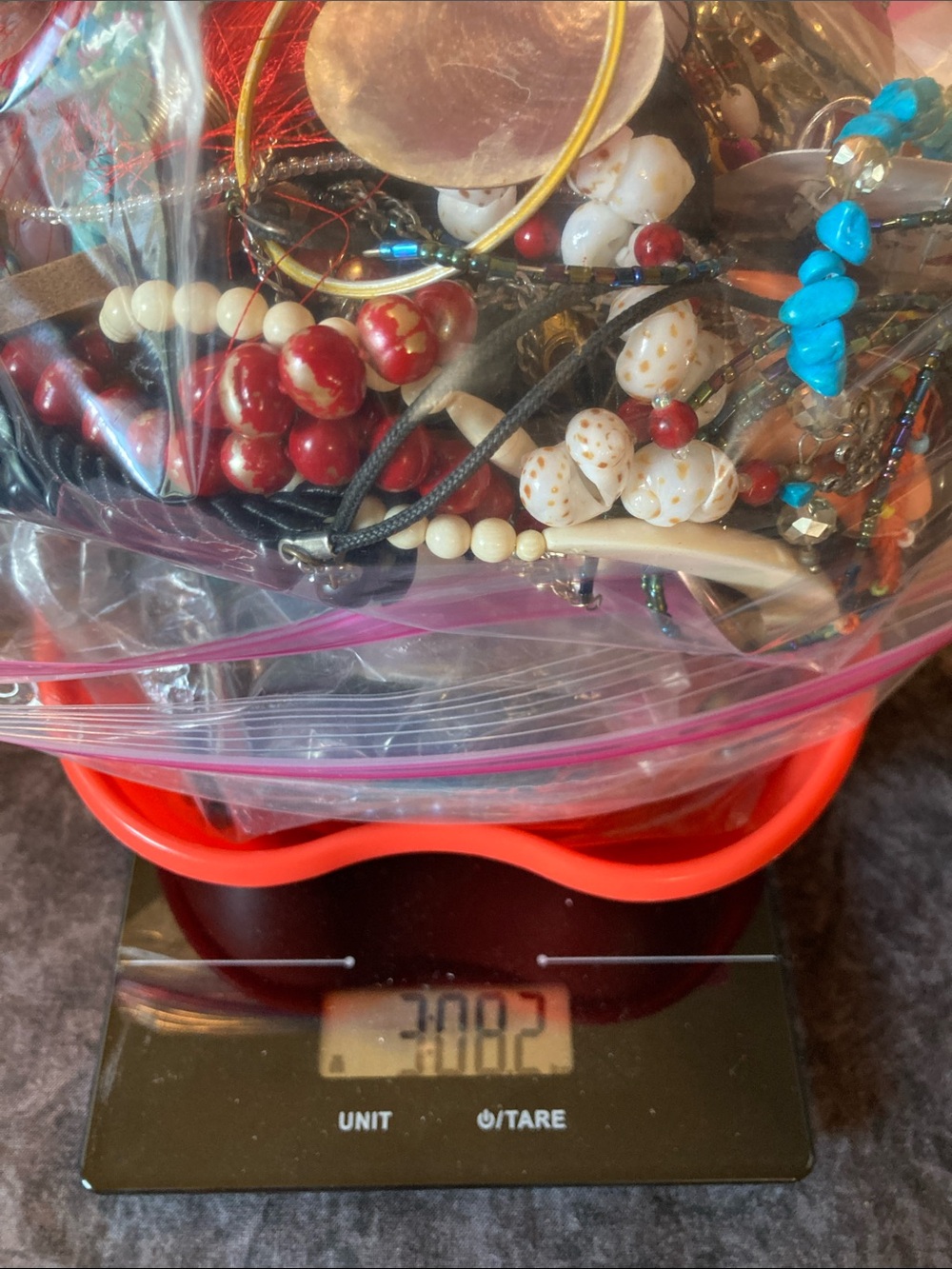 3.5 LB Broken & Wearable Jewelry & Trinket Lot